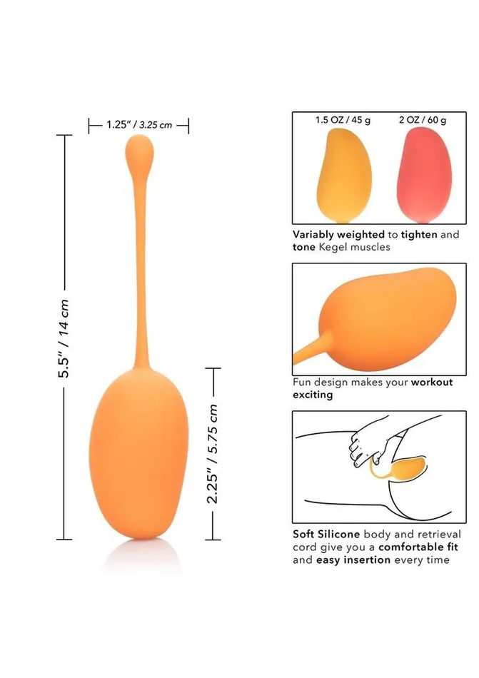 Kegel Training Set Mango Silicone Kegel Female Sex Toys Kegel Training Set Mango Silicone Kegel Female Sex Toys