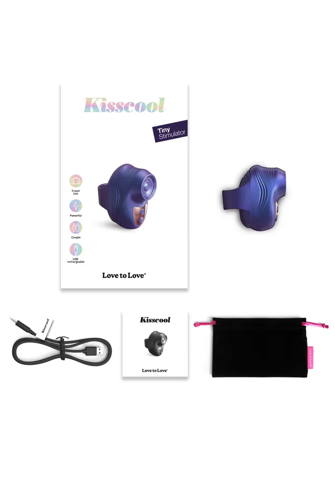 Kisscool Clitoral Stimulator Love to Love US Female Sex Toys
