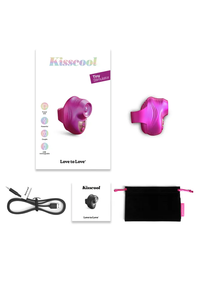 Kisscool Clitoral Stimulator Love to Love US Female Sex Toys