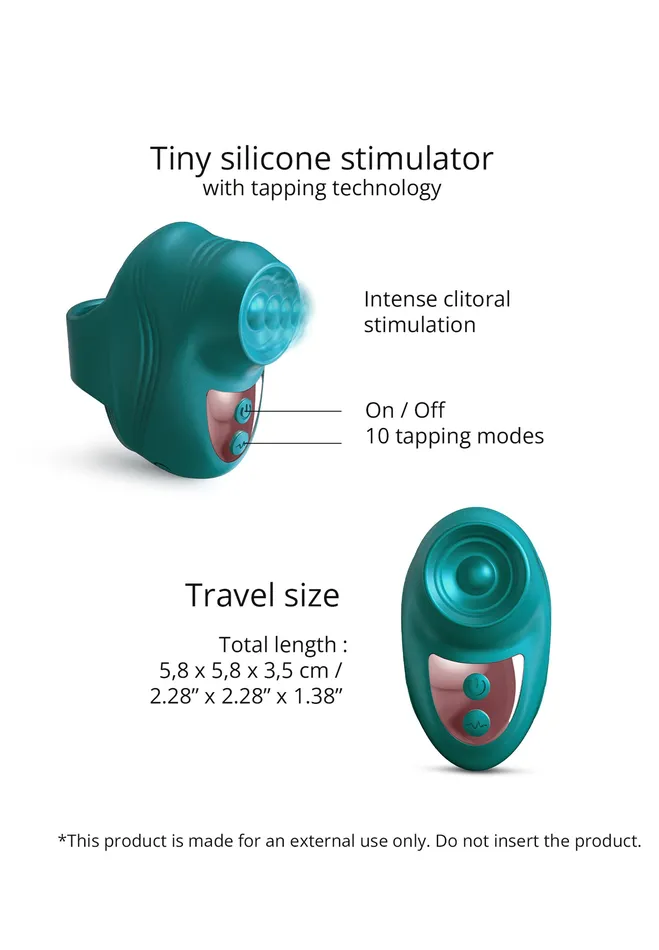 Kisscool Clitoral Stimulator Love to Love US Female Sex Toys