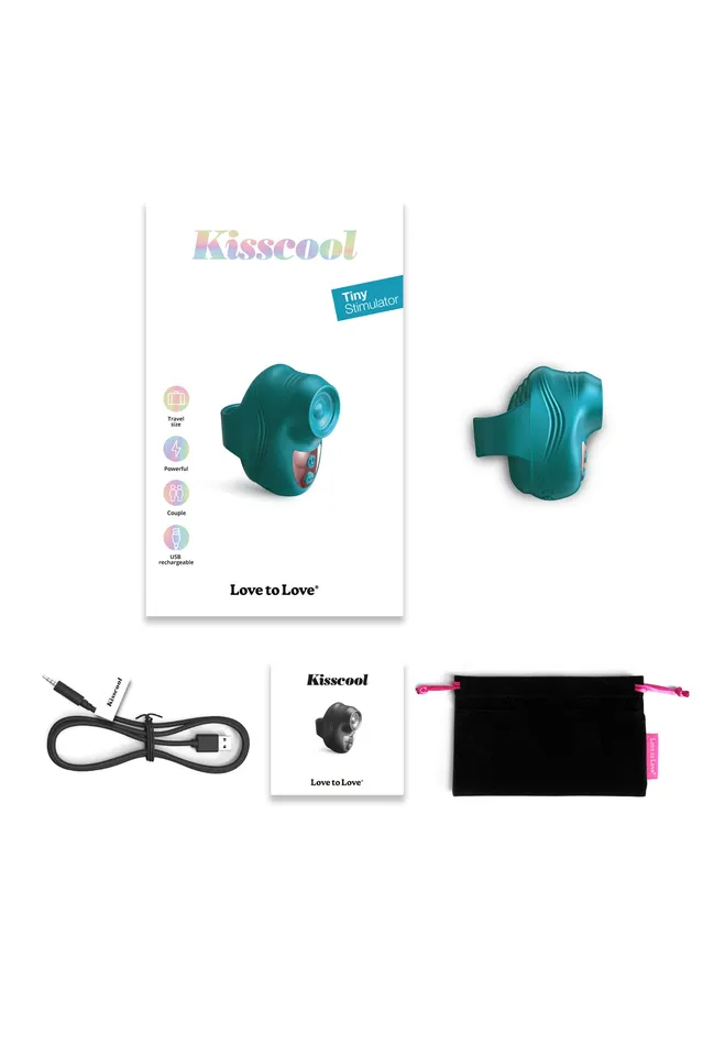 Kisscool Clitoral Stimulator Love to Love US Female Sex Toys