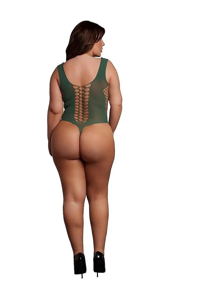 Le Desir VNeck Teddy with Opaque Panels Le Desir Male Sex Toys