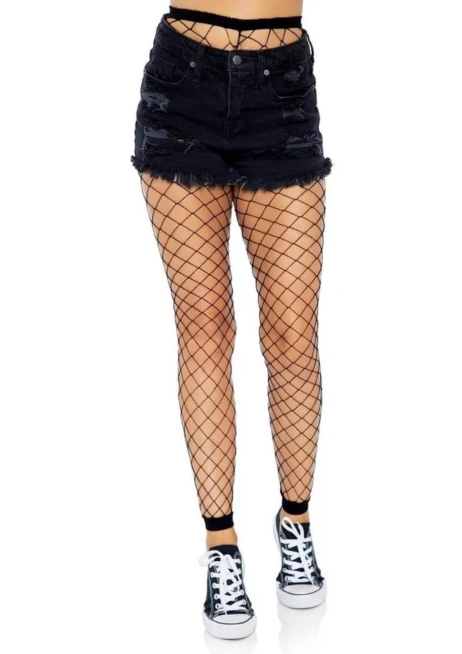 Leg Avenue Vibrators Leg Avenue Diamond Net Footless Tights