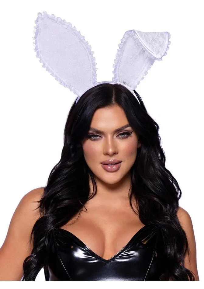 Leg Avenue Vibrators Leg Avenue Ruffle Bunny Ears