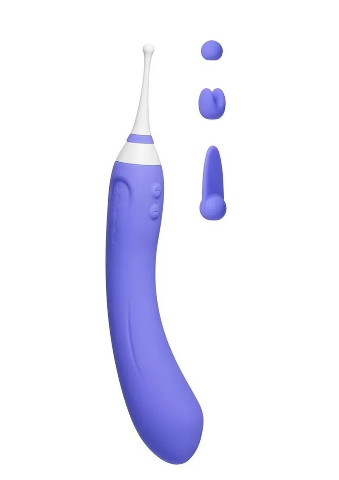 Lovense Female Sex Toys Lovense Hyphy Remote Controlled Silicone Dual End Vibrator Lovense Female Sex Toys Lovense Hyphy Remote Controlled Silicone Dual End Vibrator