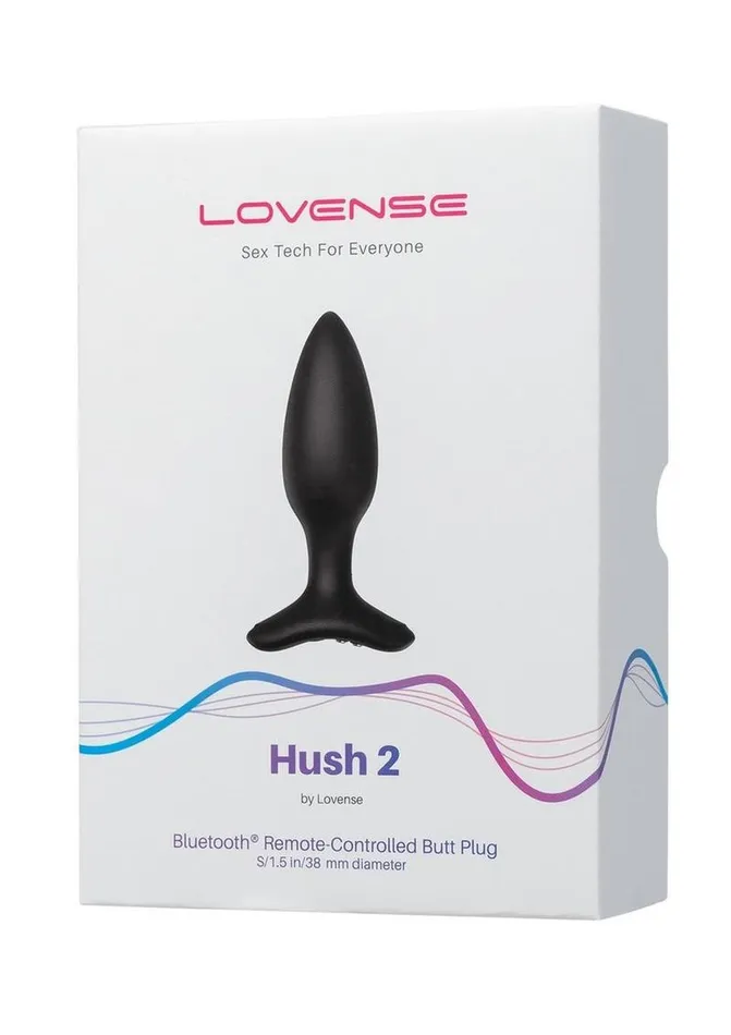 Lovense Lovense Hush 2 Rechargeable App Compatible Silicone Vibrating Anal Plug Male Sex Toys Lovense Lovense Hush 2 Rechargeable App Compatible Silicone Vibrating Anal Plug Male Sex Toys