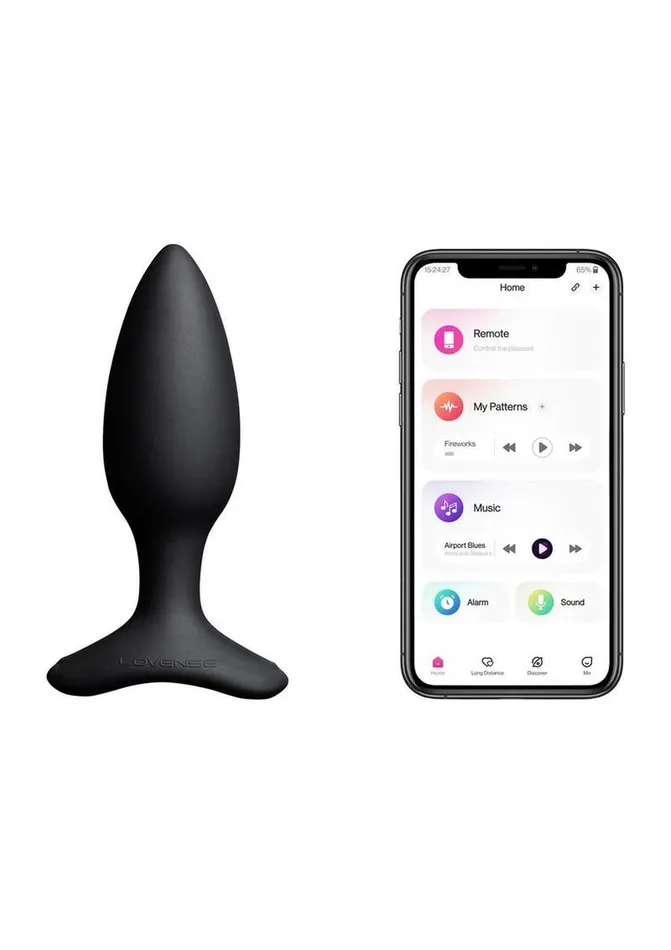 Lovense Lovense Hush 2 Rechargeable App Compatible Silicone Vibrating Anal Plug Male Sex Toys Lovense Lovense Hush 2 Rechargeable App Compatible Silicone Vibrating Anal Plug Male Sex Toys