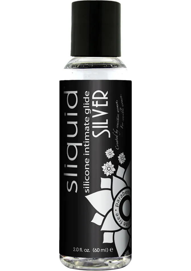 Lubricants Sliquid Sliquid Naturals Silver Silicone Intimate Glide Lubricant