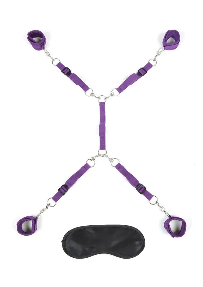 Lux Fetish Bed Spreader Restraint System Lux Fetish Female Sex Toys