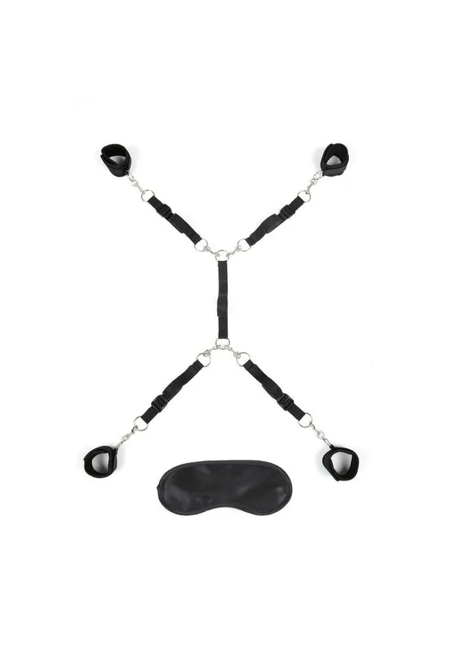 Lux Fetish Bed Spreader Restraint System Lux Fetish Female Sex Toys