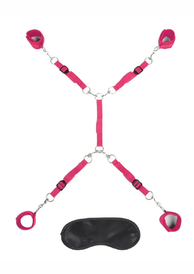 Lux Fetish Bed Spreader Restraint System Lux Fetish Female Sex Toys