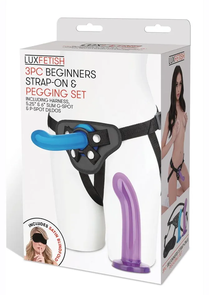 Lux Fetish Beginners StrapOn and Pegging Lux Fetish Female Sex Toys