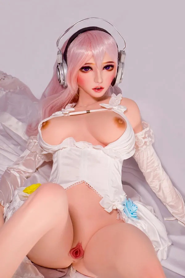 Male Sex Toys 150cm4ft11 Elf Ears Anime Silicone Sex Doll ElsaBabe Doll