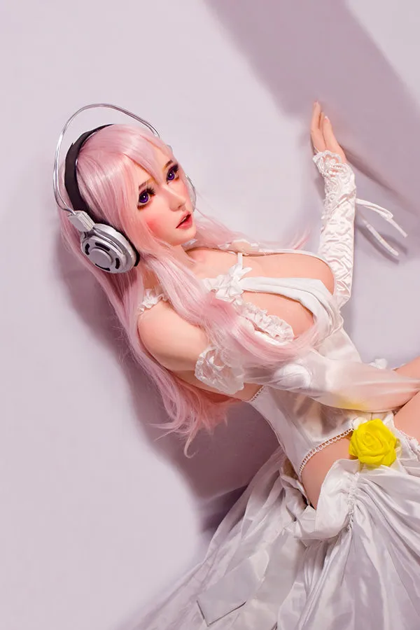 Male Sex Toys 150cm4ft11 Elf Ears Anime Silicone Sex Doll ElsaBabe Doll