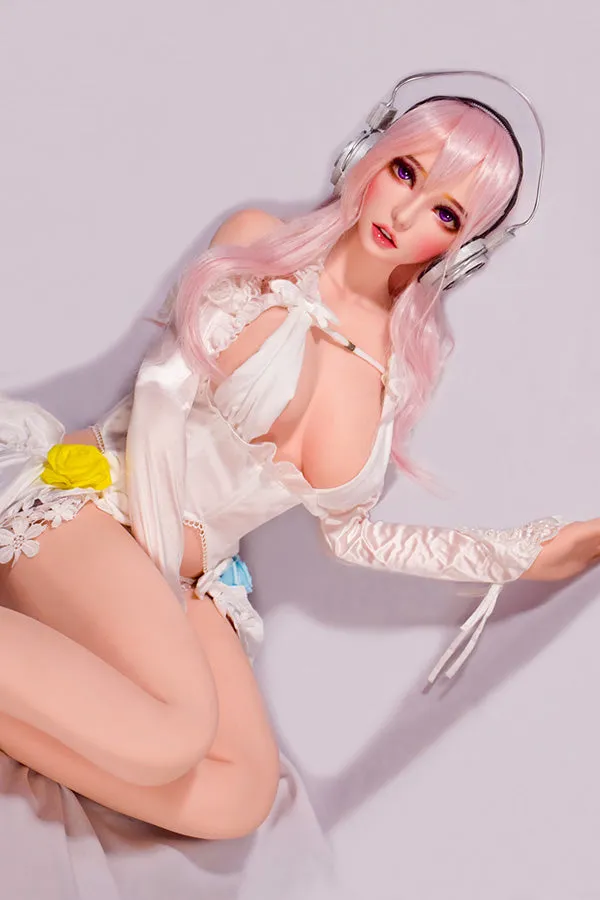 Male Sex Toys 150cm4ft11 Elf Ears Anime Silicone Sex Doll ElsaBabe Doll