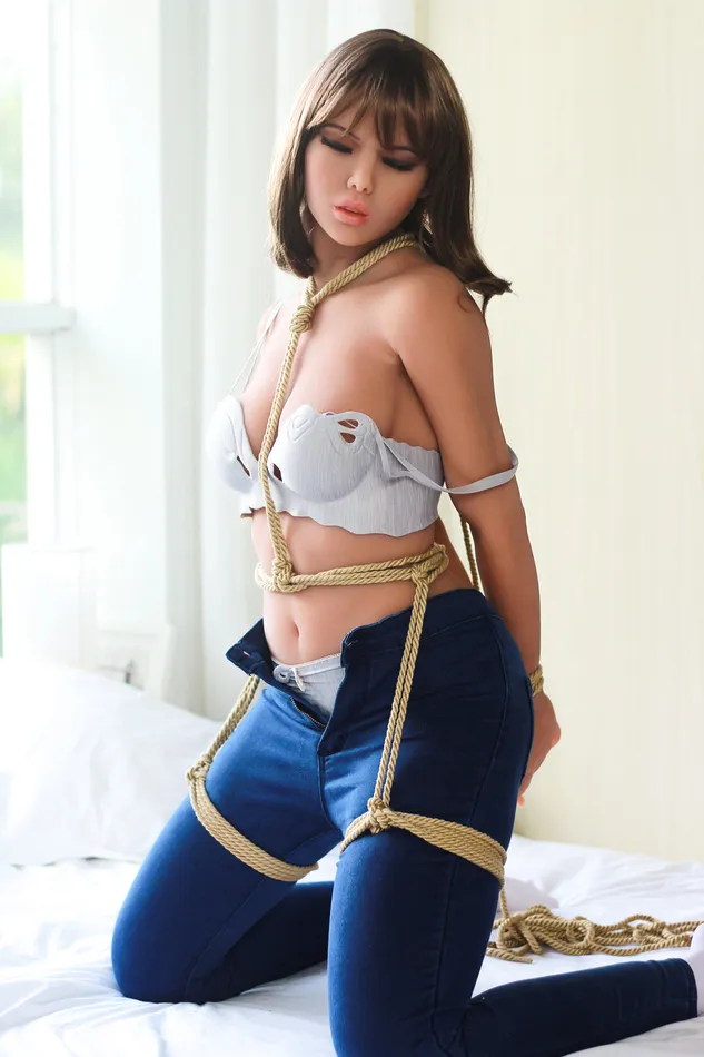 Male Sex Toys 6ye Doll 160cm5ft3 DCup TPE Sex Doll with 44 Head