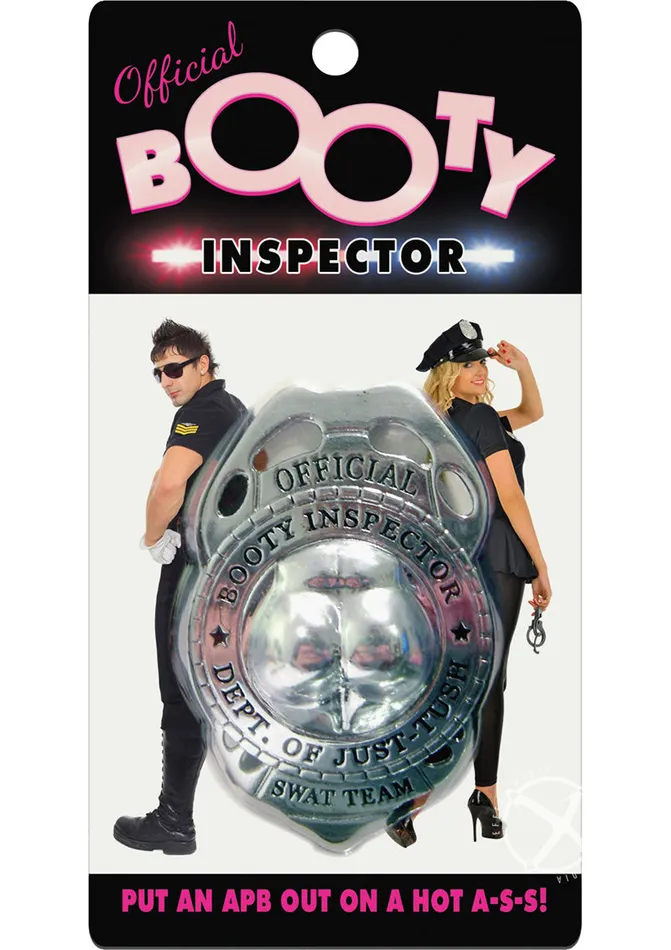 Male Sex Toys Kheper Games Booty Inspector Badge