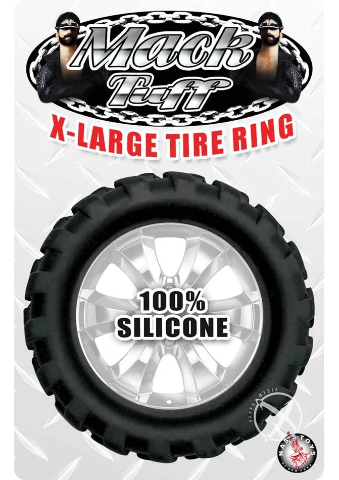 Male Sex Toys Mack Tuff Mack Tuff X Large Tire Silicone Cock Ring