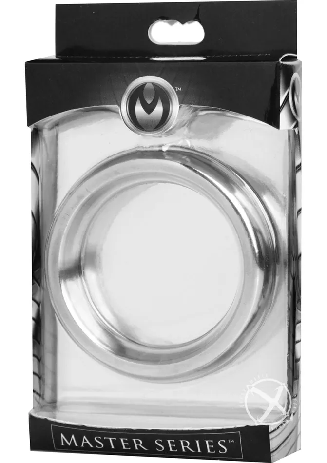 Male Sex Toys Master Series Stainless Steel Cock Ring Master Series
