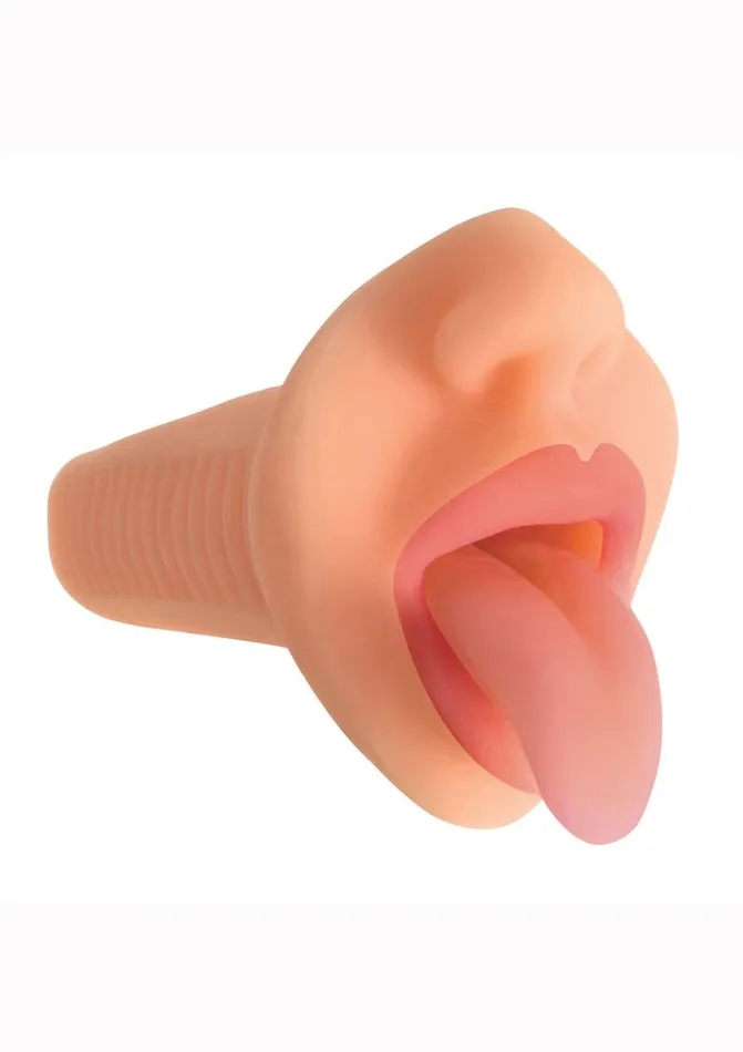 Male Sex Toys Mistress Courtney Bioskin Vibrating Stroker Mouth Mistress