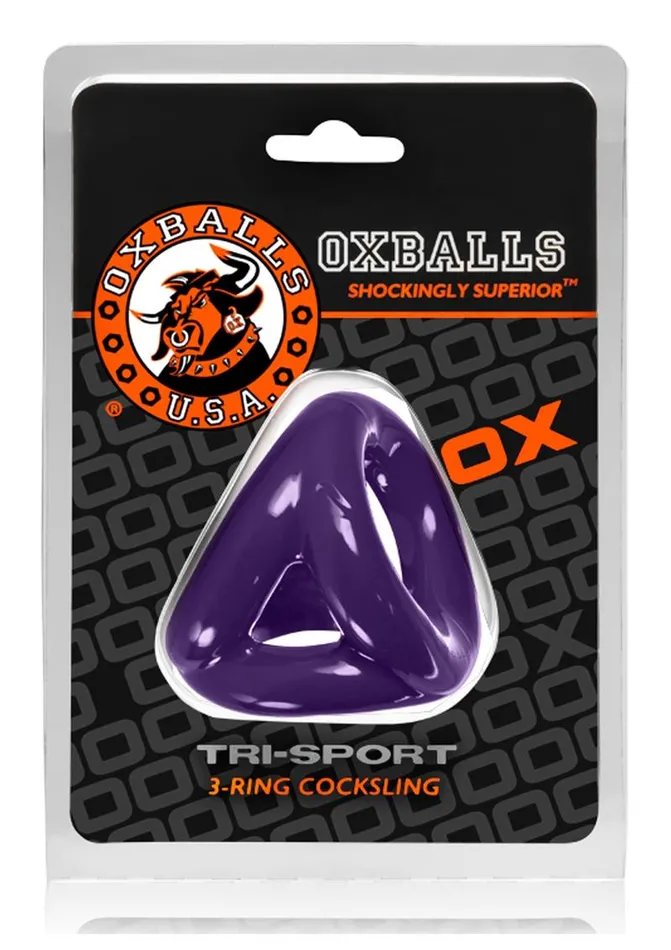 Male Sex Toys Oxballs TriSport 3Ring Cocksling Oxballs