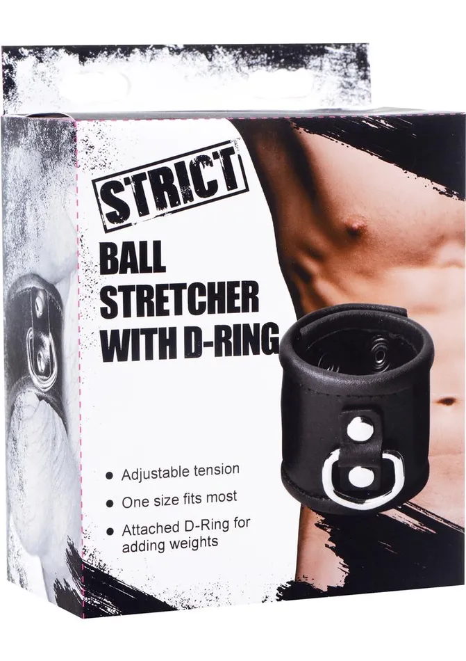 Male Sex Toys STRICT Strict Ball Stretcher with DRing