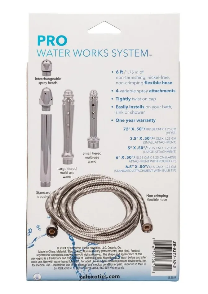 Male Sex Toys Water Systems Pro Water Works Douche System