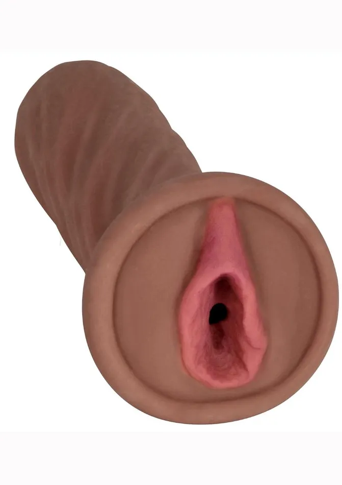 Mistress Natalia Vibrating Bioskin Dual Density Stroker Pussy Mistress Male Sex Toys