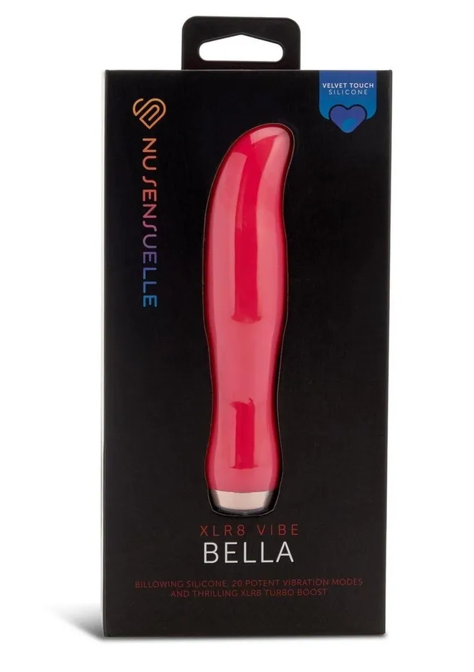 Nu Sensuelle Bella Velvet Touch with Turbo Rechargeable Silicone Vibrator Nu Sensuelle Female Sex Toys
