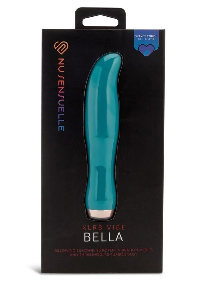 Nu Sensuelle Bella Velvet Touch with Turbo Rechargeable Silicone Vibrator Nu Sensuelle Female Sex Toys