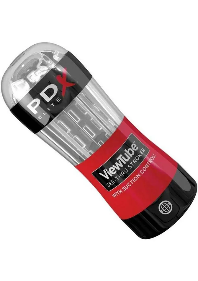 PDX Elite Male Sex Toys Pdx Elite Viewtube Stroker PDX Elite Male Sex Toys Pdx Elite Viewtube Stroker