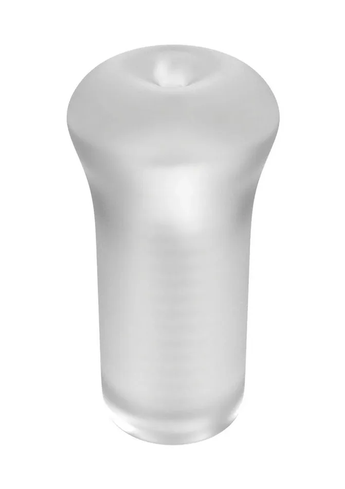 Pipedream Extreme Toyz Male Sex Toys Pdx Extreme Wet Stroker Slide and Glide Frosted