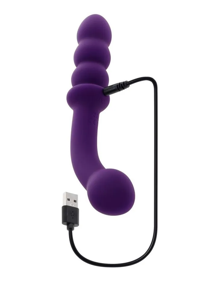 Playboy Playboy The Seeker Rechargeable Silicone Dual Vibrator Female Sex Toys Playboy Playboy The Seeker Rechargeable Silicone Dual Vibrator Female Sex Toys