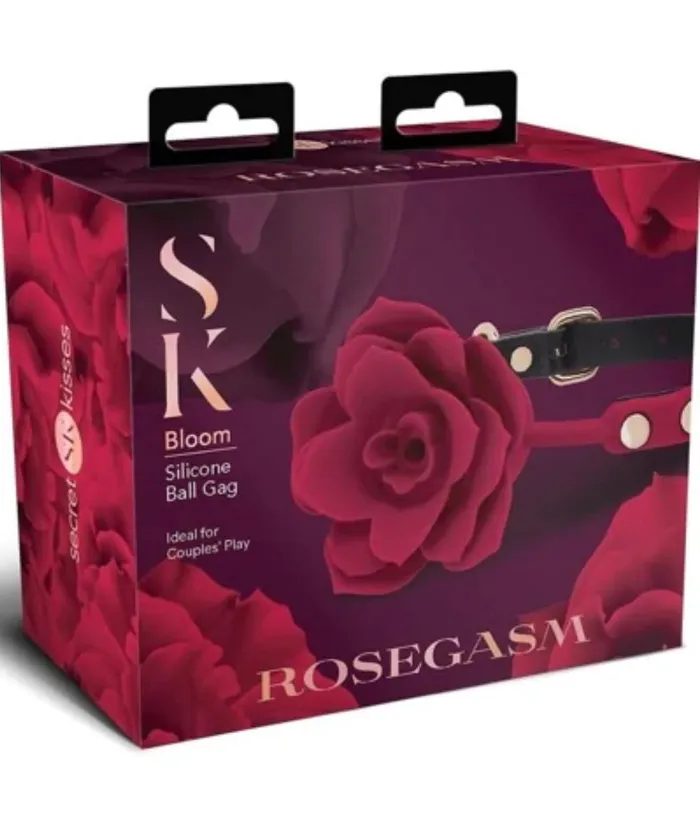 PlaythingsMiami Ball Gag Rose Petal Male Sex Toys