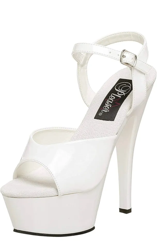 Pleaser Anal 6 inch Stiletto Heel Ankle Strap Platform Sandal Pleaser Anal 6 inch Stiletto Heel Ankle Strap Platform Sandal