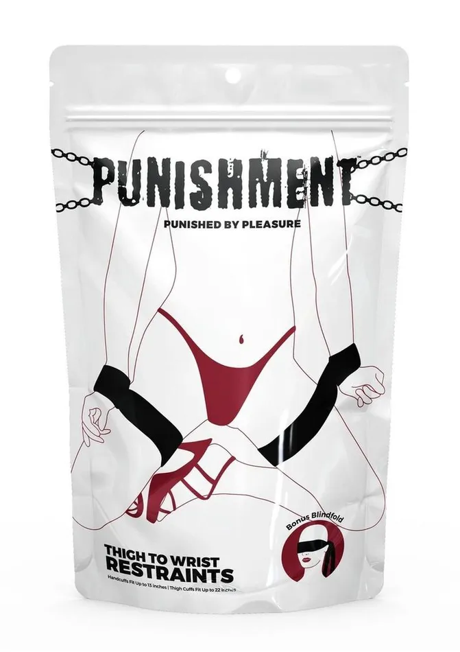 Punishment Thigh to Wrist Restraints Punishment Couples
