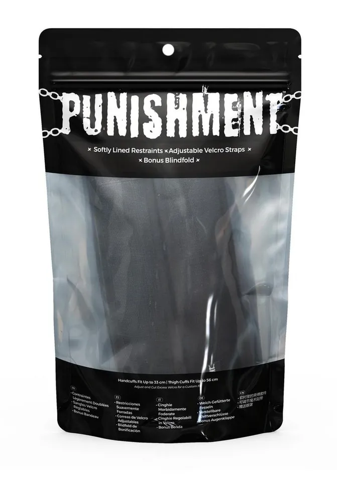 Punishment Thigh to Wrist Restraints Punishment Couples