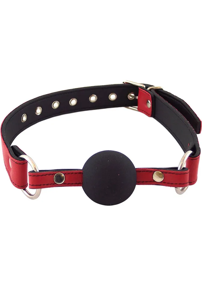 Rouge Male Sex Toys Rouge Leather Adjustable Ball Gag Rouge Male Sex Toys Rouge Leather Adjustable Ball Gag
