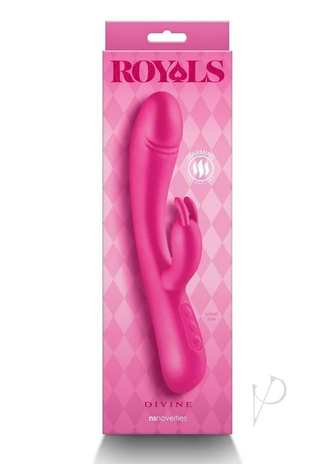 Royals Female Sex Toys Royals Divine Rechargeable Silicone Rabbit Vibrator
