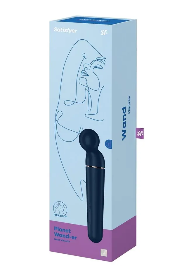 Satisfyer Female Sex Toys Satisfyer Planet WandEr Rechargeable Silicone Body Massager