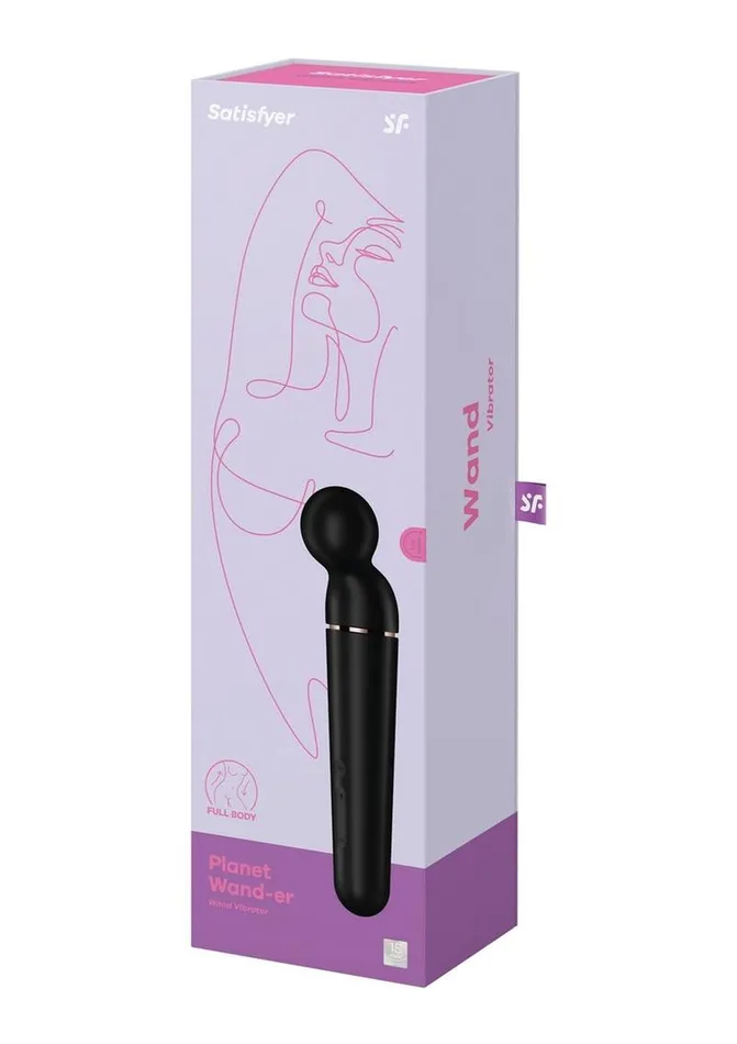 Satisfyer Female Sex Toys Satisfyer Planet WandEr Rechargeable Silicone Body Massager